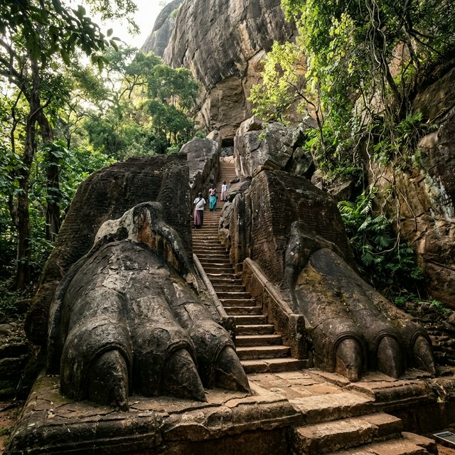 Lion Paws Sigiriya